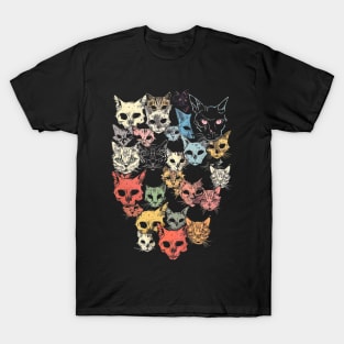 Cat Skull Science T-Shirt